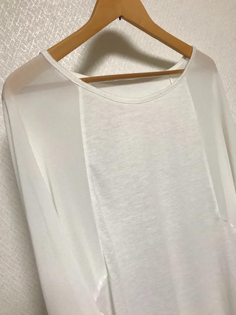 ビッキー 未使用 袖 シフォン カットソー 白 < 女性ファッション  ビッキー 未使用 袖 シフォン カットソー 白 < 女性ファッションの