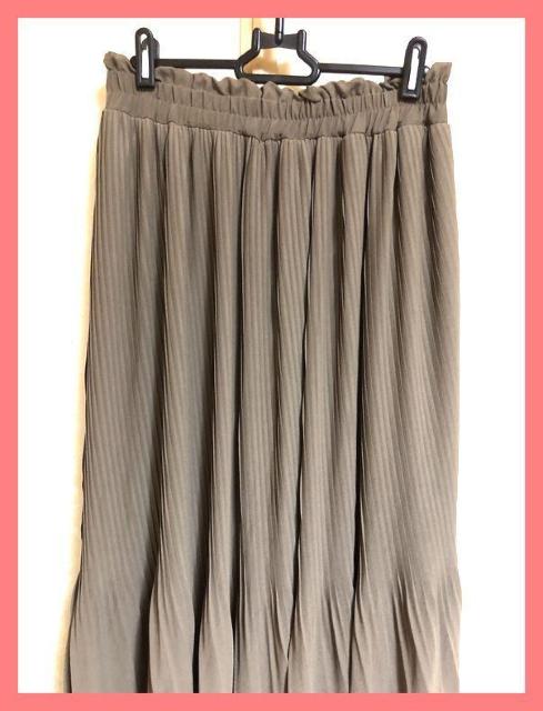 ☆新品☆サラサラ感触♪アコーディオンプリーツシフォンロングスカートL☆ < 女性ファッション ☆新品☆サラサラ感触♪アコーディオンプリーツシフォンロングスカートL☆ < 女性ファッションの