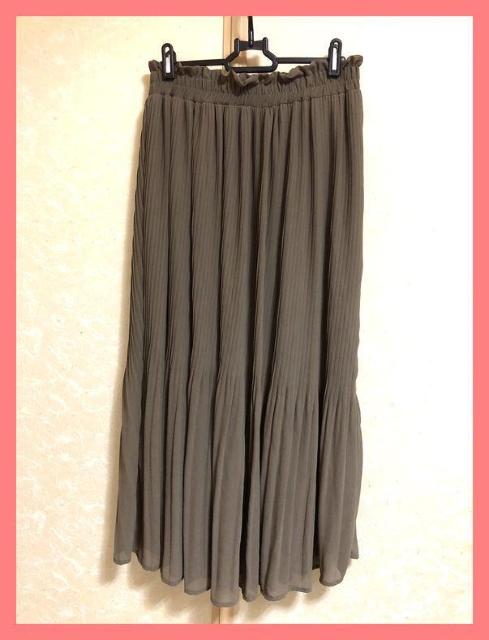☆新品☆サラサラ感触♪アコーディオンプリーツシフォンロングスカートL☆ < 女性ファッション ☆新品☆サラサラ感触♪アコーディオンプリーツシフォンロングスカートL☆ < 女性ファッションの