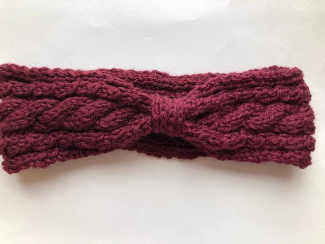 ハンドメイド ヘアバンド ウール100% SM2好き レッド < 女性ファッション  ハンドメイド ヘアバンド ウール100% SM2好き レッド < 女性ファッションの