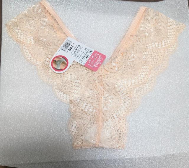 ショーツ★レース★ハーフバック★ソフトオレンジ★フリーサイズ★ < 女性ファッション  ショーツ★レース★ハーフバック★ソフトオレンジ★フリーサイズ★  < 女性ファッションの