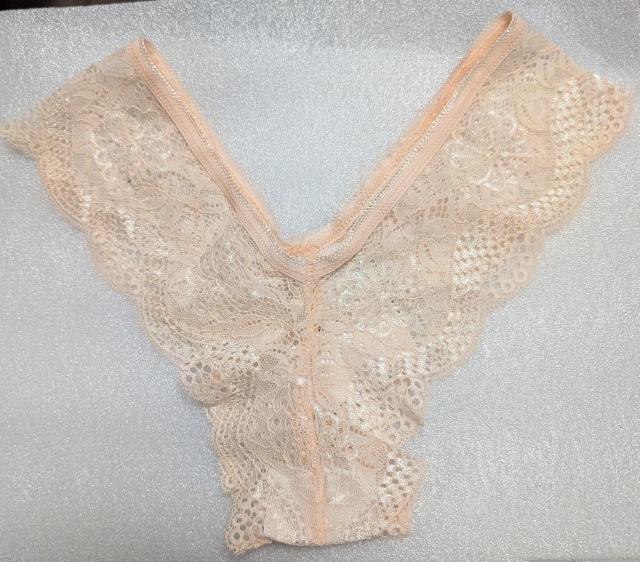 ショーツ★レース★ハーフバック★ソフトオレンジ★フリーサイズ★ < 女性ファッション  ショーツ★レース★ハーフバック★ソフトオレンジ★フリーサイズ★ < 女性ファッションの