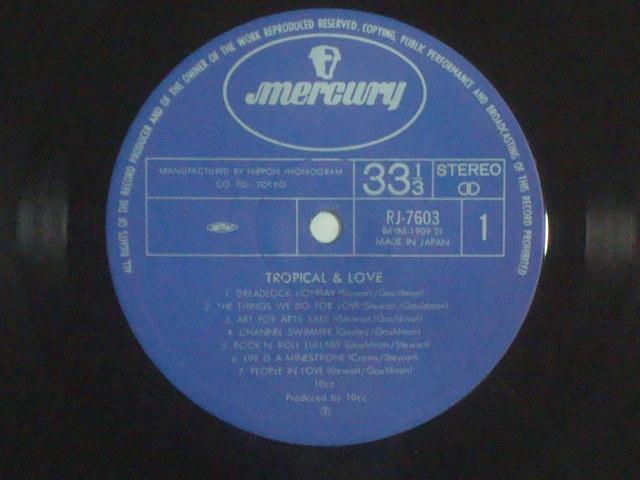 gsJuiTROPICAL & LOVEj / 10cc@ѕtLP  CD/DVD/rfI 