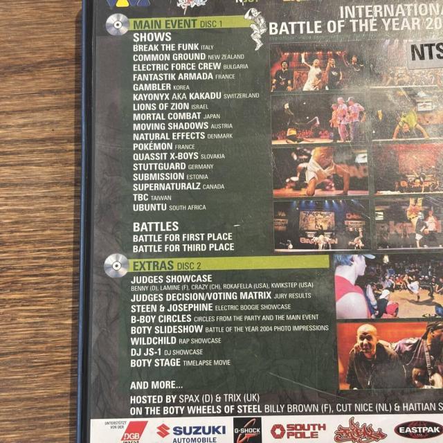 yBATTLE OF THE YEAR 2004 [DVD]z  CD/DVD/rfI 