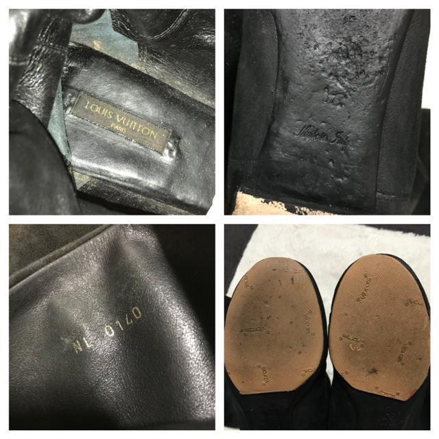 正規品 ルイヴィトン スダッズ レザーロングブーツ 36 ブラック < ブランド 正規品 ルイヴィトン スダッズ レザーロングブーツ 36 ブラック < ブランドの