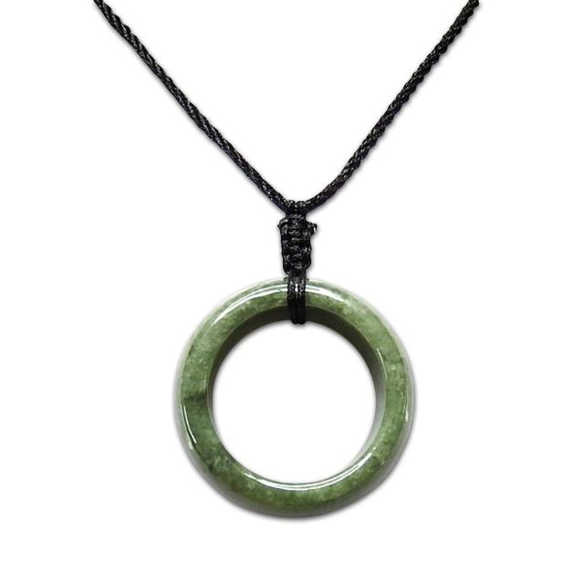 良質濃い目ひすい指輪サムリング黒糸ネックレス天然石本翡翠硬玉約26号A3-6-002 < 女性アクセサリー/時計  良質濃い目ひすい指輪サムリング黒糸ネックレス天然石本翡翠硬玉約26号A3-6-002 < 女性アクセサリー/時計の