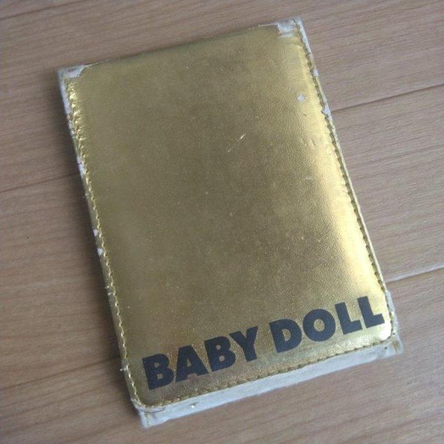 中古 スタンドミラー 小 ゴールド ベビードールBABYDOLLベビド < ブランド  中古 スタンドミラー 小 ゴールド ベビードールBABYDOLLベビド < ブランドの