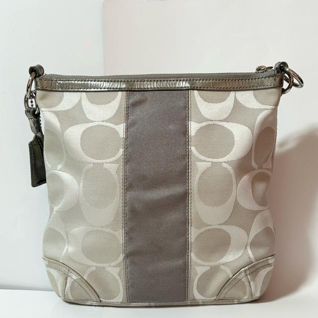 coach コーチ 2WAY ショルダーバッグ シグネチャー F13278 グレー キャンバス レディース < ブランド coach コーチ 2WAY ショルダーバッグ シグネチャー F13278 グレー キャンバス レディース < ブランドの