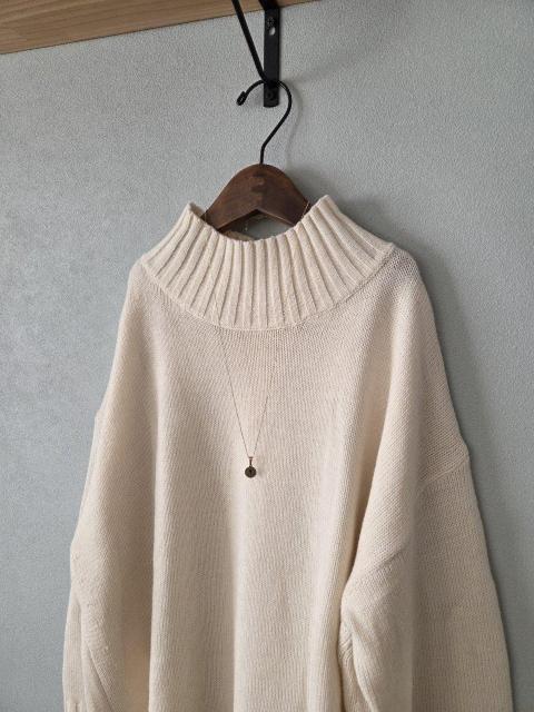 chocolニット★ゆったり可愛い♪あったかアイボリーニット < ブランド chocolニット★ゆったり可愛い♪あったかアイボリーニット < ブランドの