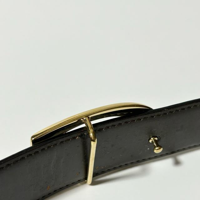 GUCCI �O�b�` G�o�b�N�� ���f�B�[�X �x���g ���U�[ 036�E1192�E0956 �u���b�N �S�[���h���� �� �u�����h�� 