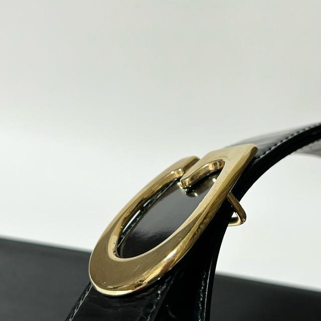 GUCCI �O�b�` G�o�b�N�� ���f�B�[�X �x���g ���U�[ 036�E1192�E0956 �u���b�N �S�[���h���� �� �u�����h�� 