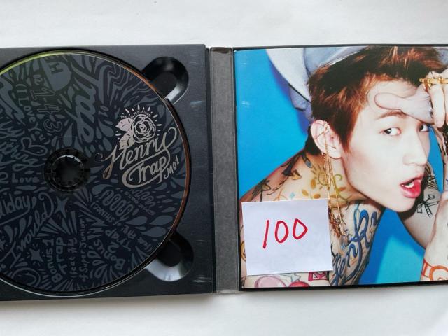 HENRY (�w�����[) 1st Mini Album TRAP CD K-POP �X�[�p�[�W���j�AM �\���A���o�� �� CD/DVD/�r�f�I�� 