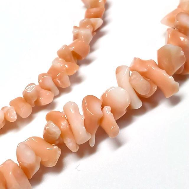 ピンク珊瑚ネックレス 枝珊瑚 コーラルピンク silver刻印 グラデーション < 女性アクセサリー/時計 ピンク珊瑚ネックレス 枝珊瑚 コーラルピンク silver刻印 グラデーション < 女性アクセサリー/時計の