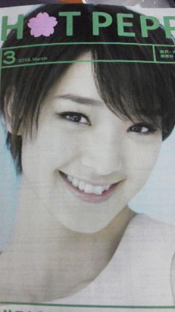 剛力彩芽、ホットペッパー神奈川県湘南版2014年3月号 < タレントグッズ  剛力彩芽、ホットペッパー神奈川県湘南版2014年3月号 < タレントグッズの