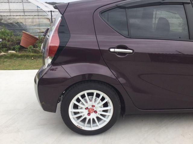 トヨタ アクアS 取付例あり カラードラムブレーキカバー < 自動車/バイク トヨタ アクアS 取付例あり カラードラムブレーキカバー < 自動車/バイク