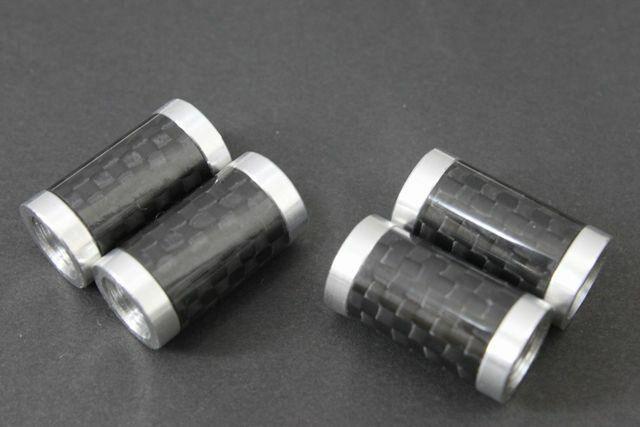 カーボンエアバルブショート エアバルブキャップ < 自動車/バイク カーボンエアバルブショート エアバルブキャップ < 自動車/バイク