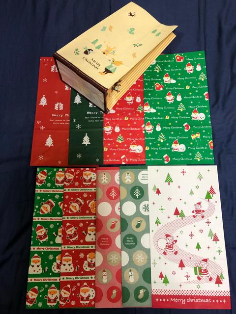 ★クリスマス マチ付き袋(大) 種類色々10枚 < インテリア/ライフ  ★クリスマス マチ付き袋(大) 種類色々10枚  < インテリア/ライフの