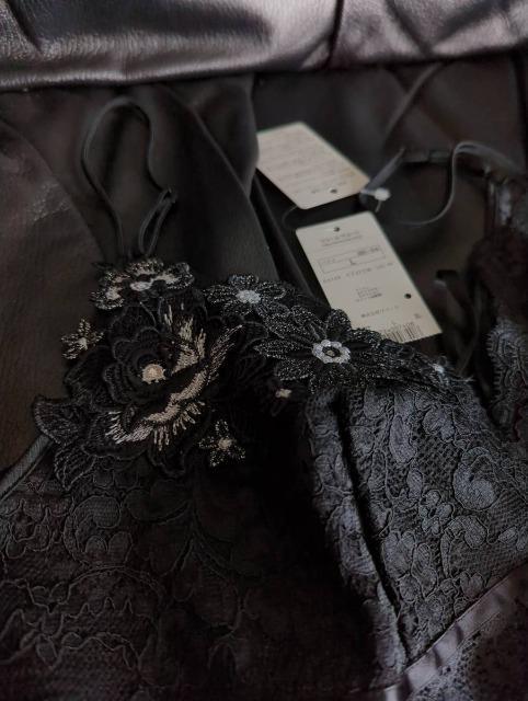 Wacoal/ワコール/salute/サルート/37G/アンドロメダ/キャミソール/L/BL/黒/CTJ237/三吉彩花/anan < 女性ファッション  Wacoal/ワコール/salute/サルート/37G/アンドロメダ/キャミソール/L/BL/黒/CTJ237/三吉彩花/anan < 女性ファッションの