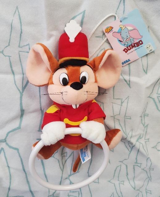 非売品 ティモシー タオルハンガー ダンボのねずみ ディズニー 1996年 SEGA ぬいぐるみ ネズミ < おもちゃ 非売品 ティモシー タオルハンガー ダンボのねずみ ディズニー 1996年 SEGA ぬいぐるみ ネズミ < おもちゃの