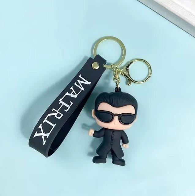 新品 マトリックス ネオ キアヌ・リーブス フィギュアマスコット キーホルダー バッグチャーム The Matrix < ホビー  新品 マトリックス ネオ キアヌ・リーブス フィギュアマスコット キーホルダー バッグチャーム The Matrix  < ホビーの