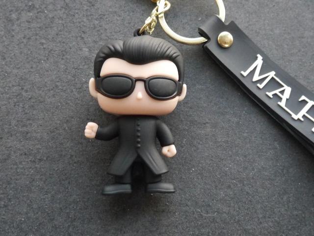 新品 マトリックス ネオ キアヌ・リーブス フィギュアマスコット キーホルダー バッグチャーム The Matrix < ホビー  新品 マトリックス ネオ キアヌ・リーブス フィギュアマスコット キーホルダー バッグチャーム The Matrix < ホビーの