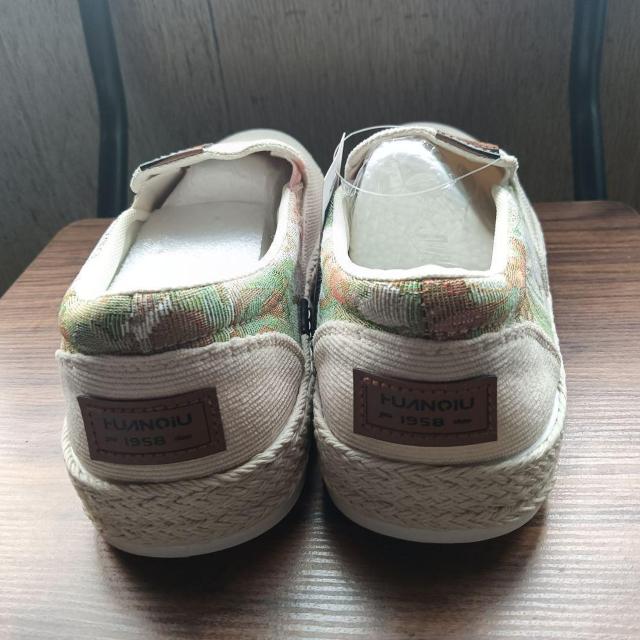 新品 26.5cm メンズ スリッポン ベージュ シューズ 靴 43 おしゃれ < 男性ファッション  新品 26.5cm メンズ スリッポン ベージュ シューズ 靴 43 おしゃれ < 男性ファッションの