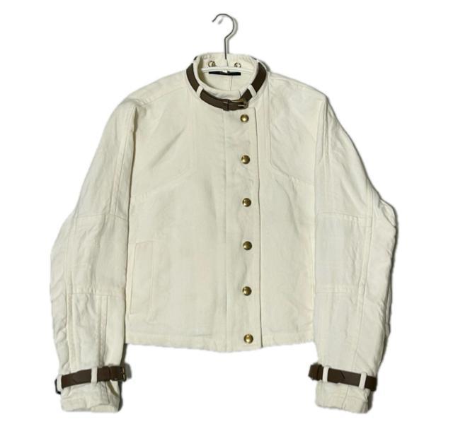 希少 レア GUCCI グッチ リネン ジャケット 36 < ブランド  希少 レア GUCCI グッチ リネン ジャケット 36 < ブランドの