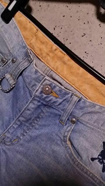 新品ROENロエンジーンズ ハードクラッシュストレッチデニムパンツ 28 < ブランド  新品ROENロエンジーンズ ハードクラッシュストレッチデニムパンツ 28 < ブランドの