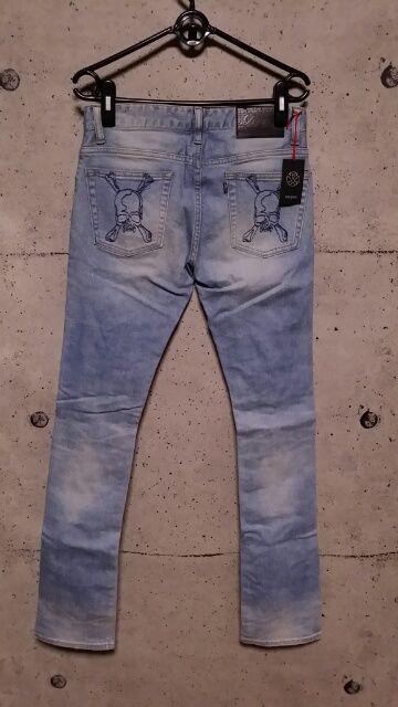新品ROENロエンジーンズ ハードクラッシュストレッチデニムパンツ 28 < ブランド  新品ROENロエンジーンズ ハードクラッシュストレッチデニムパンツ 28 < ブランドの