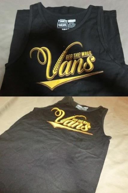 USA購入 バンズ【Vans】ロゴプリントタンクトップUS M < 男性ファッション  USA購入 バンズ【Vans】ロゴプリントタンクトップUS M < 男性ファッションの
