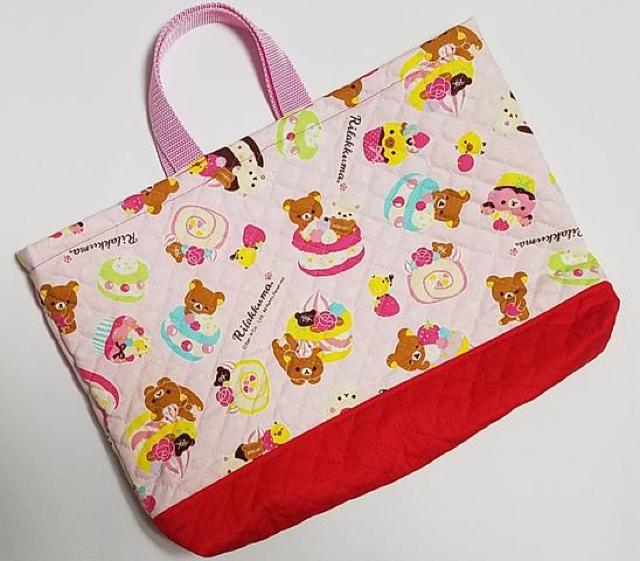 7B【超レア柄】【限定】 ★ リラックマ  レッスンバッグ (*^O^*) ハンドメイド < キッズ/ベビー  7B【超レア柄】【限定】 ★ リラックマ  レッスンバッグ (*^O^*) ハンドメイド < キッズ/ベビーの