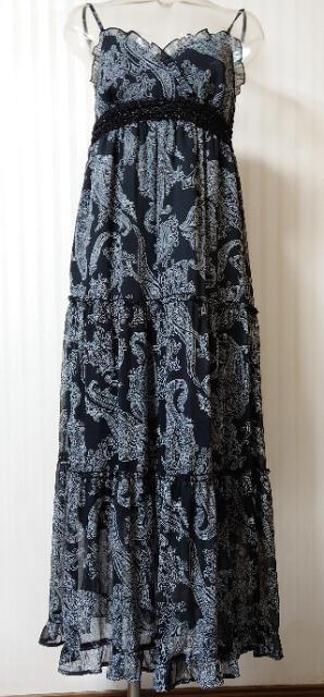 ビーズ刺繍 ペイズリー柄 マキシ ワンピ★ < 女性ファッション ビーズ刺繍 ペイズリー柄 マキシ ワンピ★ < 女性ファッションの