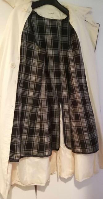 特価★極美品murmureミュールミューレトレンチコートロングコートラークン高級ライナー付乳白色高級通勤大活躍素敵フォーマル < 女性ファッション  特価★極美品murmureミュールミューレトレンチコートロングコートラークン高級ライナー付乳白色高級通勤大活躍素敵フォーマル < 女性ファッションの