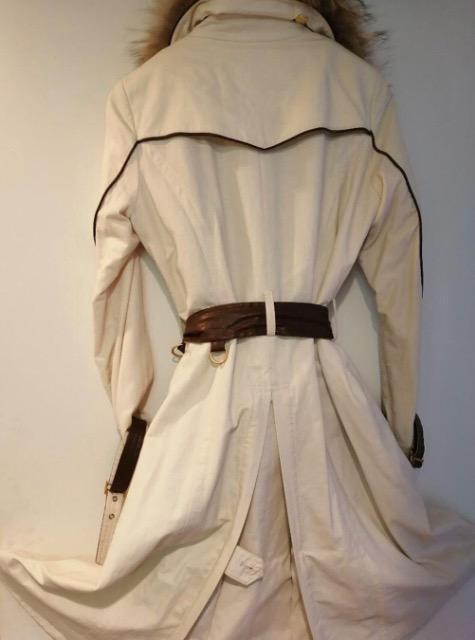 特価★極美品murmureミュールミューレトレンチコートロングコートラークン高級ライナー付乳白色高級通勤大活躍素敵フォーマル < 女性ファッション  特価★極美品murmureミュールミューレトレンチコートロングコートラークン高級ライナー付乳白色高級通勤大活躍素敵フォーマル < 女性ファッションの