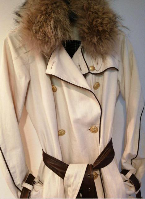 特価★極美品murmureミュールミューレトレンチコートロングコートラークン高級ライナー付乳白色高級通勤大活躍素敵フォーマル < 女性ファッション  特価★極美品murmureミュールミューレトレンチコートロングコートラークン高級ライナー付乳白色高級通勤大活躍素敵フォーマル < 女性ファッションの