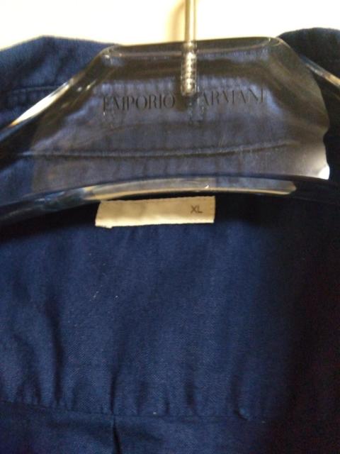 格安 GU半袖シャツ 紺 sizeXL < ブランド  格安 GU半袖シャツ 紺 sizeXL < ブランドの