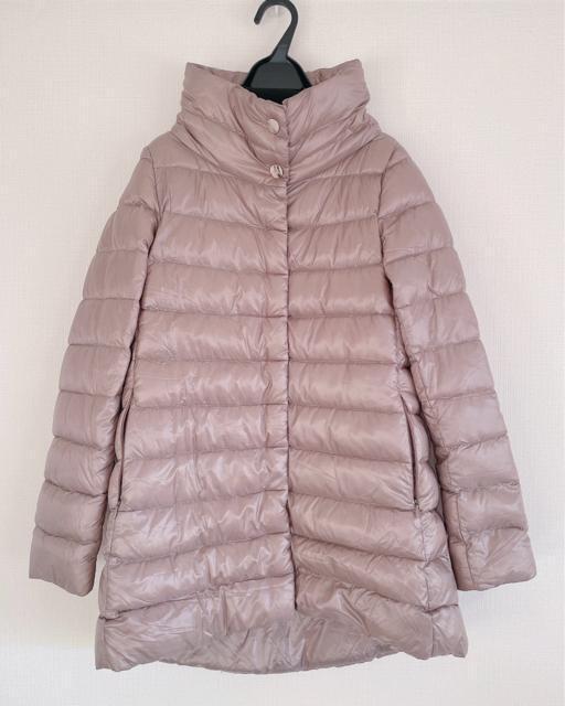 HERNOヘルノシャンパンゴールドブラウンミディアムショートダウンコートフィッシュテールヘルノ40 < ブランド  HERNOヘルノシャンパンゴールドブラウンミディアムショートダウンコートフィッシュテールヘルノ40  < ブランドの