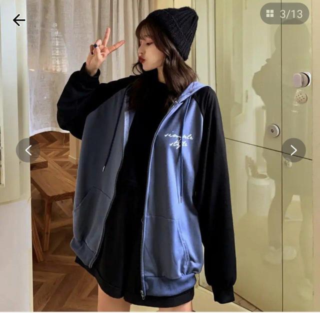 �V�i�I�ؑ֔���W�b�v�p�[�J�[ F �u���[  �� �����t�@�b�V������ 