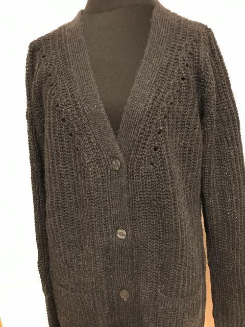 GLOBAL WORK 未使用 タグ付き ロングニットカーディガン グレー < ブランド  GLOBAL WORK 未使用 タグ付き ロングニットカーディガン グレー < ブランドの