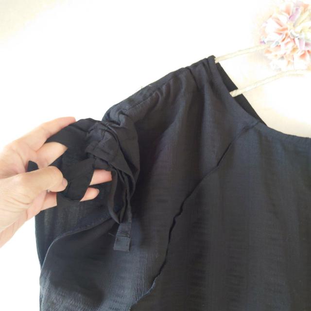 着心地抜群 ロングワンピース ブラック サイズF < 女性ファッション  着心地抜群 ロングワンピース ブラック サイズF < 女性ファッションの