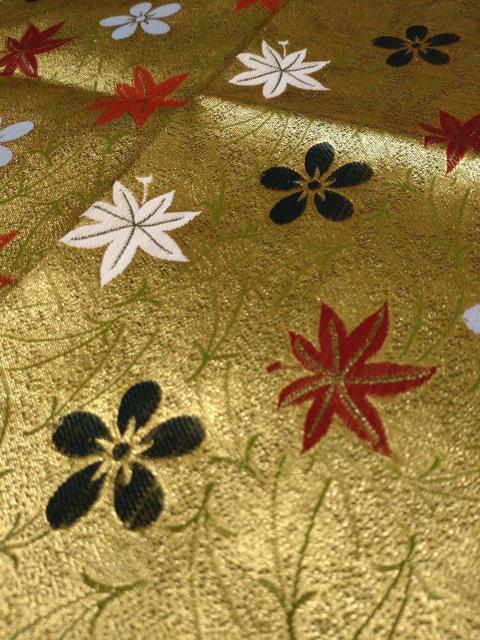 (FC1093)約65cm幅×約0.5m・金屏風のような金襴 < ペット/手芸/園芸 (FC1093)約65cm幅×約0.5m・金屏風のような金襴 < ペット/手芸/園芸の