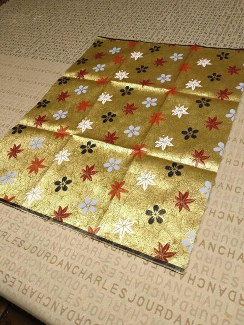 (FC1093)約65cm幅×約0.5m・金屏風のような金襴 < ペット/手芸/園芸 (FC1093)約65cm幅×約0.5m・金屏風のような金襴 < ペット/手芸/園芸の