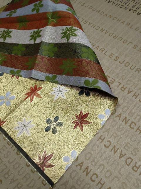 (FC1093)約65cm幅×約0.5m・金屏風のような金襴 < ペット/手芸/園芸 (FC1093)約65cm幅×約0.5m・金屏風のような金襴 < ペット/手芸/園芸の