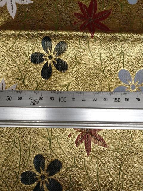 (FC1093)約65cm幅×約0.5m・金屏風のような金襴 < ペット/手芸/園芸 (FC1093)約65cm幅×約0.5m・金屏風のような金襴 < ペット/手芸/園芸の