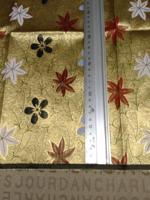 (FC1093)約65cm幅×約0.5m・金屏風のような金襴 < ペット/手芸/園芸 (FC1093)約65cm幅×約0.5m・金屏風のような金襴 < ペット/手芸/園芸の