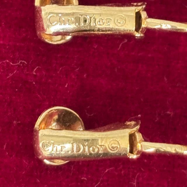 【美品】Christian Dior クリスチャンディオール CDロゴ イヤリング ヴィンテージ ゴールド アクセサリー < ブランド 【美品】Christian Dior クリスチャンディオール CDロゴ イヤリング ヴィンテージ ゴールド アクセサリー < ブランドの