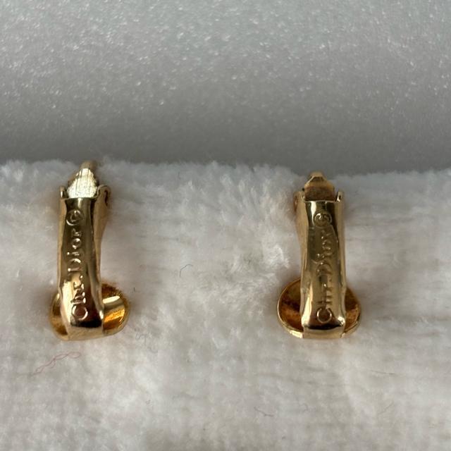 【美品】Christian Dior クリスチャンディオール CDロゴ イヤリング ヴィンテージ ゴールド アクセサリー < ブランド 【美品】Christian Dior クリスチャンディオール CDロゴ イヤリング ヴィンテージ ゴールド アクセサリー < ブランドの
