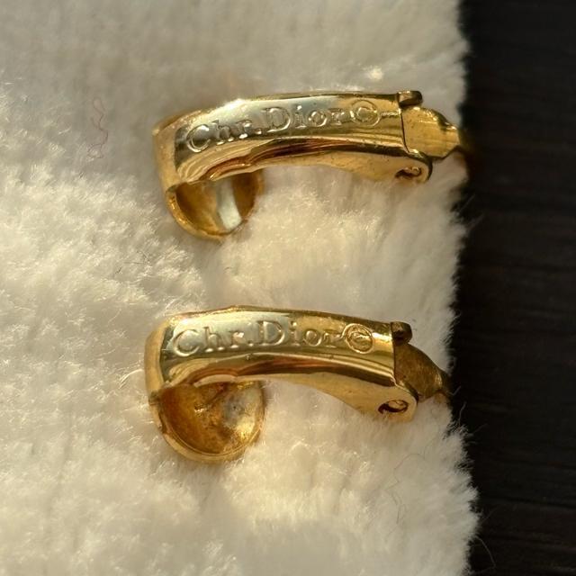 【美品】Christian Dior クリスチャンディオール CDロゴ イヤリング ヴィンテージ ゴールド アクセサリー < ブランド 【美品】Christian Dior クリスチャンディオール CDロゴ イヤリング ヴィンテージ ゴールド アクセサリー < ブランドの