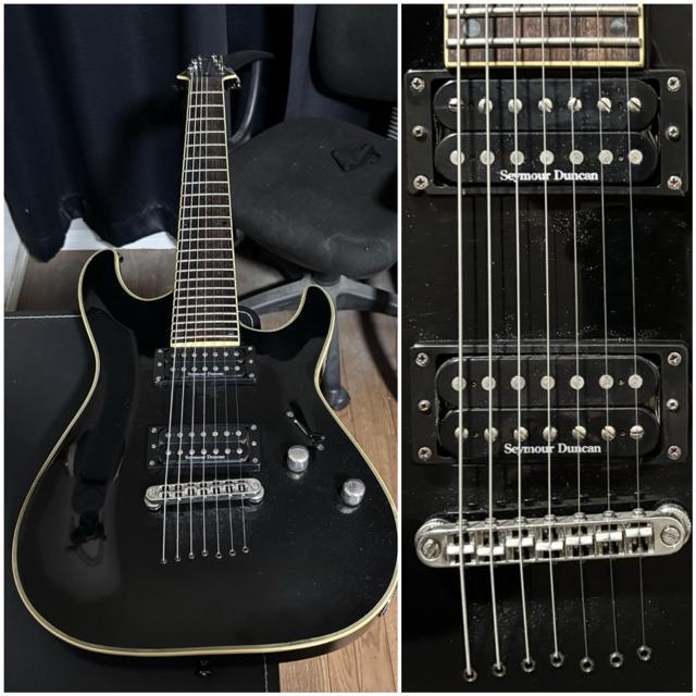 SCHECTER シェクター 定価15万円程 BLACKJACK 7弦 ギター Duncan ダンカン セットネック メタルラウド < ホビー SCHECTER シェクター 定価15万円程 BLACKJACK 7弦 ギター Duncan ダンカン セットネック メタルラウド < ホビーの