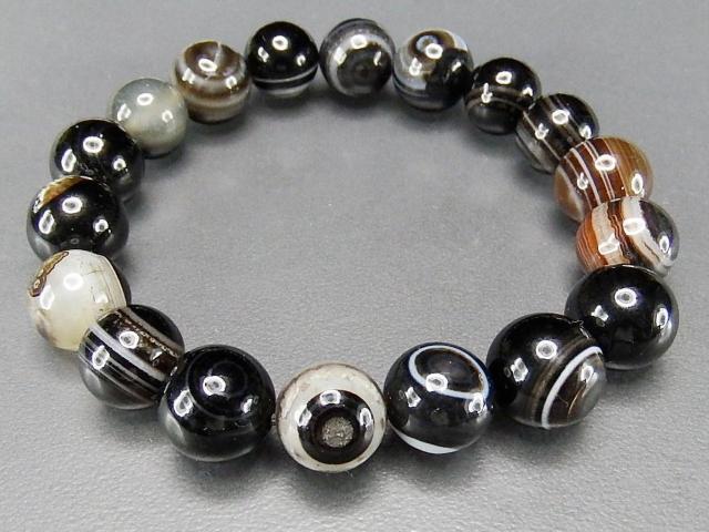 一点物訳有天然石天眼石約11mm〜12.5mmブレスレット902-035a < 男性アクセサリー/時計 一点物訳有天然石天眼石約11mm〜12.5mmブレスレット902-035a < 男性アクセサリー/時計の